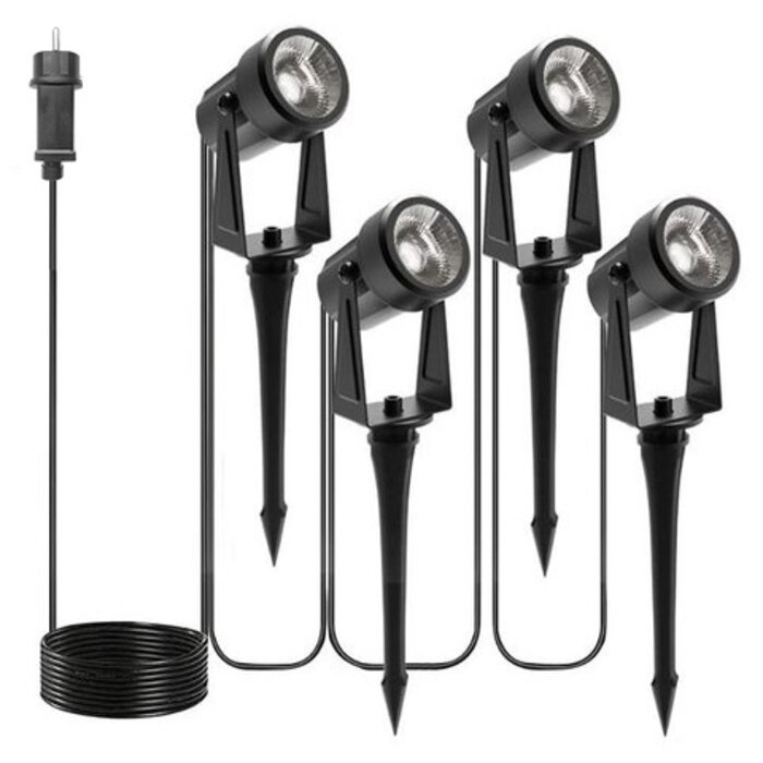 Garden spot with ground pin (set of 6)