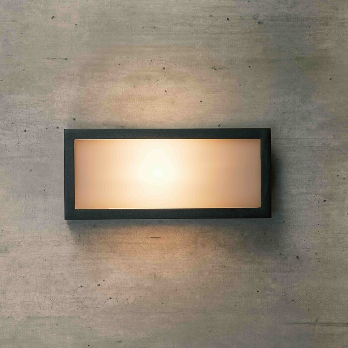 Wandlamp Calvin met E27 fitting - zwart