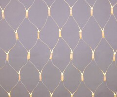 Koppelbare netverlichting wit | vanaf 2 m² | 200 LEDs | warm wit | rubber