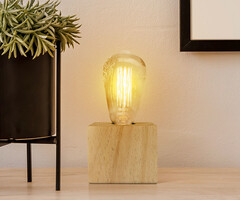 Landelijke houten tafellamp - Aspen