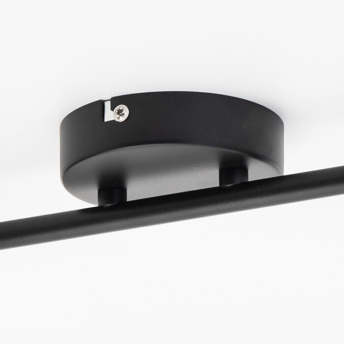 Plafondspots Cammy - mat zwart