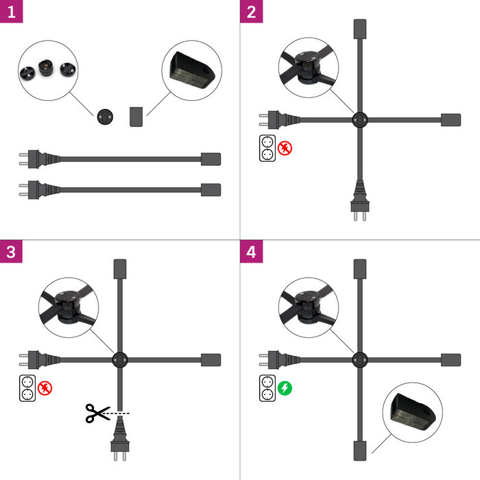Crosswise connector