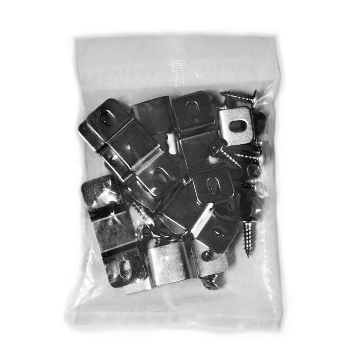 Mounting set for festoon belt