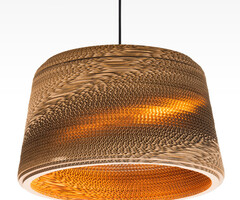 Kartonnen hanglamp - Liva