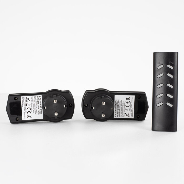 Schakelset met afstandsbediening voor buiten