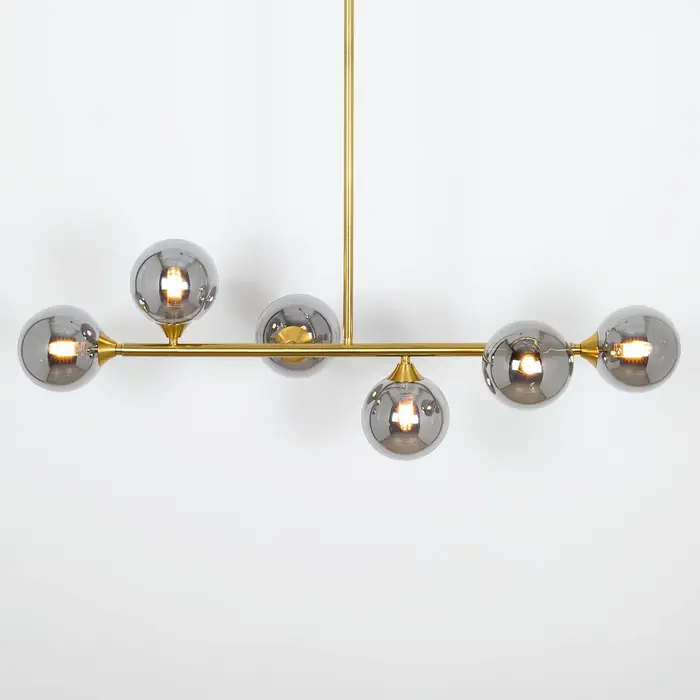 Design-Deckenleuchte 6-flammig - Aster