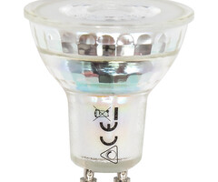 GU10 dim-to-warm LED lamp 3,8W, 2200-2700K