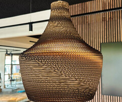 Kartonnen hanglamp - Cato