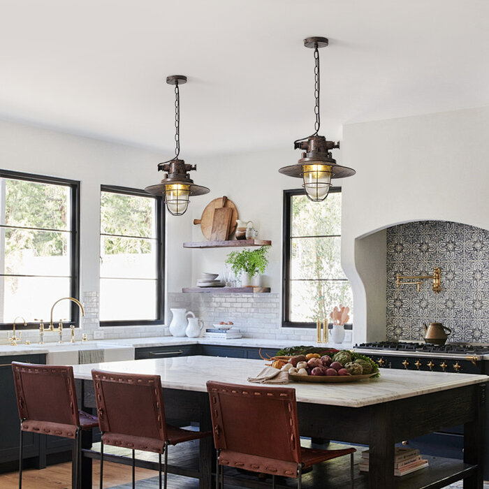 Industriële hanglamp - Fender (E27 fitting)