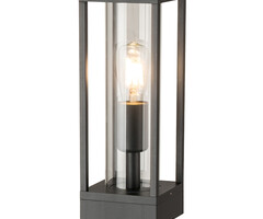 Industriële tafellamp buiten Ted - zwart