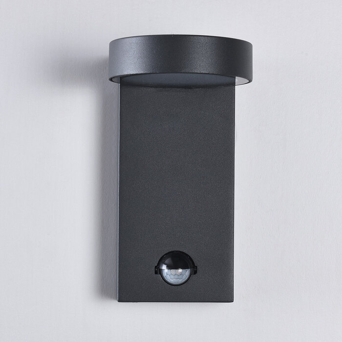 Wandlamp Luca met sensor - antraciet