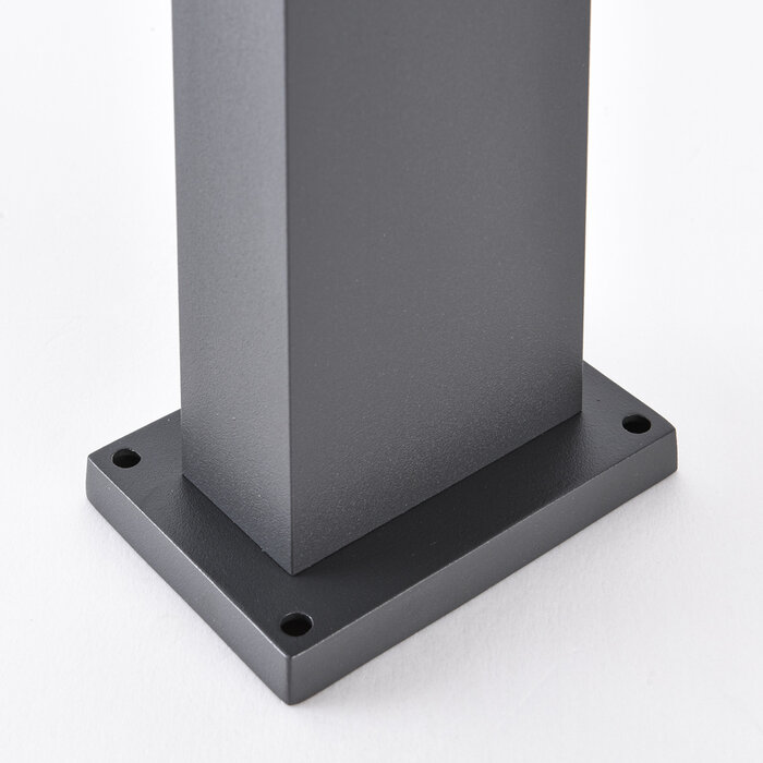 Staande buitenlamp Lucas in antraciet, 50 cm