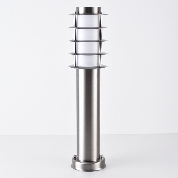 Staande RVS buitenlamp  Silvio, 50 cm