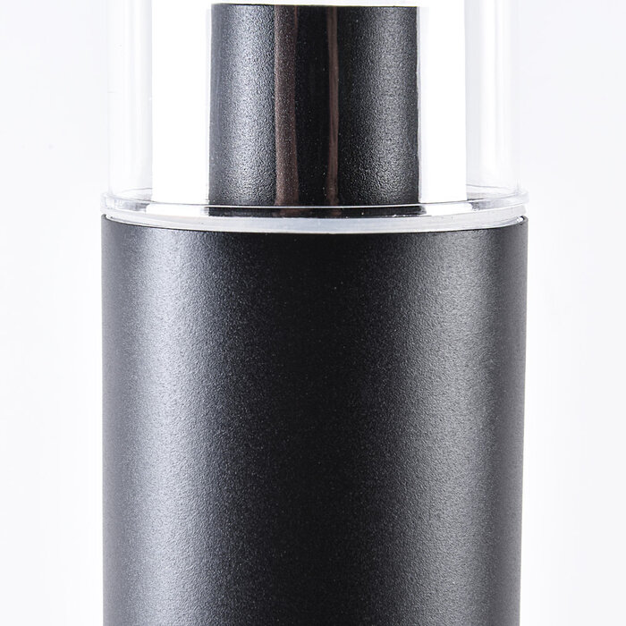 RVS staande buitenlamp  Stella zwart, 50 cm