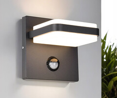 Wandlamp met sensor Stefano - antraciet