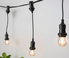 Hangende E27 fitting 20, 30, 40 en 60 cm (excl. lamp)