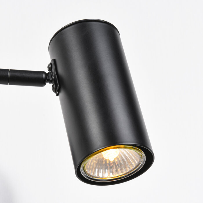 Zwarte wandlamp Revah