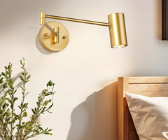 Gouden wandlamp Revah
