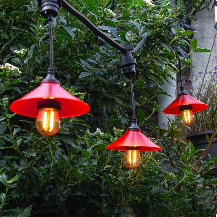 Kap voor prikkabel lampen - (Let op: enkel geschikt voor hangende E27 fittingen)