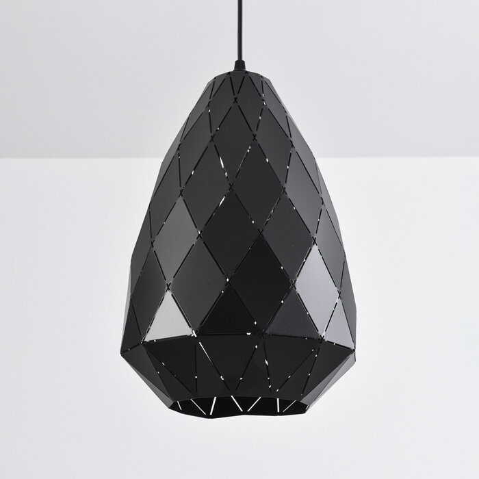 Design hanglamp glanzend zwarte decocratie – Jupiter
