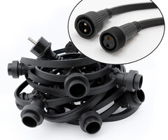 Extendable festoon belt