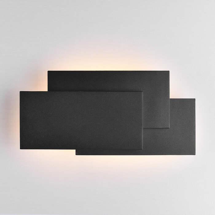 Design wandlamp Utrecht - zwart