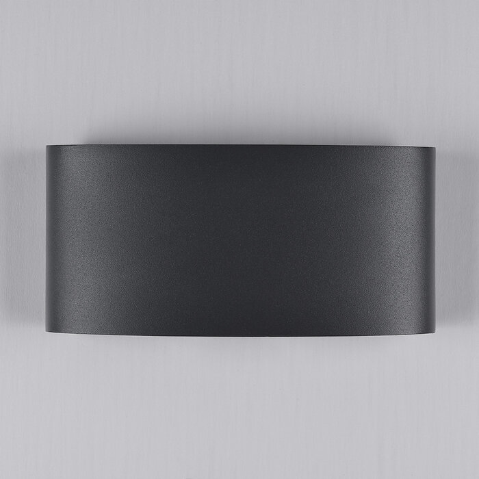 Design wandlamp buiten Sena 6 x 1W- antraciet