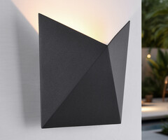 Design buitenwandlamp Milo - zwart