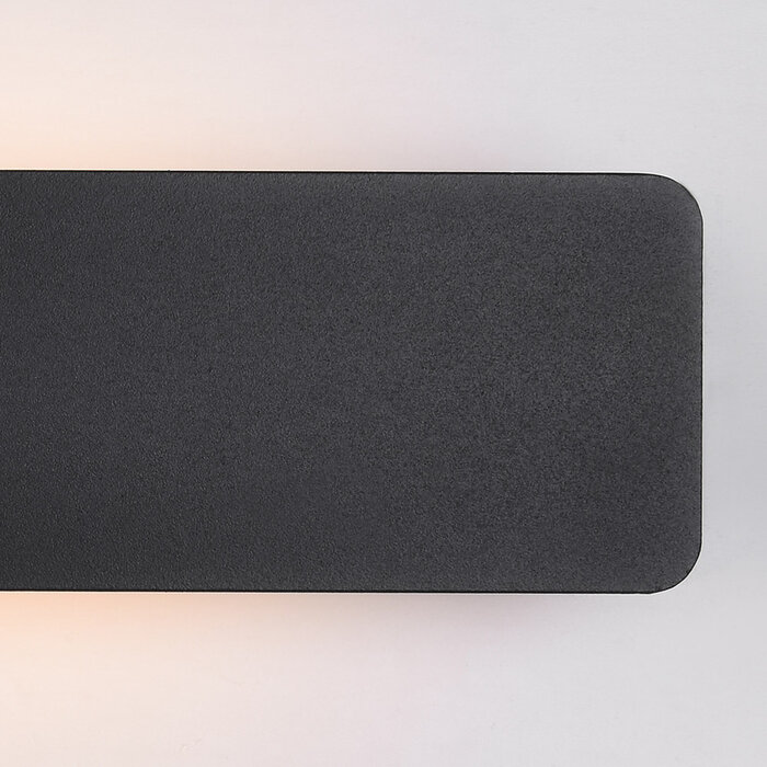 Verstelbare wandlamp Munich - zwart