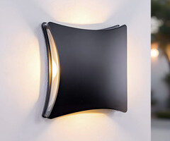 Vierkante wandlamp Ross - 4-lichts