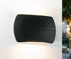 Moderne buitenwandlamp Ruby - zwart