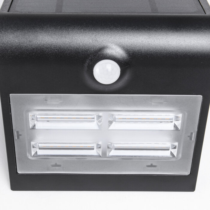 Solar lamp Single Conan 3,2W with sensor - black