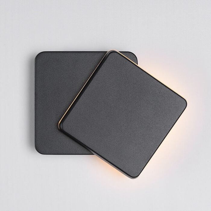 Design wandlamp Will uitschuifbaar - zwart