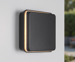 Design wandlamp Will uitschuifbaar - zwart