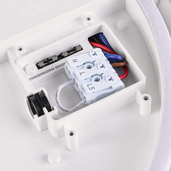 Plafonnière wit Ø35,2 cm met CCT switch en sensor - 3000K/4000K/6000K