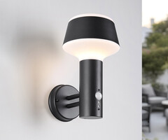 Industriële wandlamp met sensor - Max