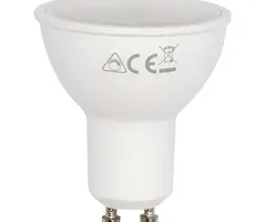 GU10 dimbare LED lamp, 7W, 4000K, 100°