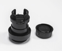 Losse E27 fitting incl. afdichtring  (met inbusdop)