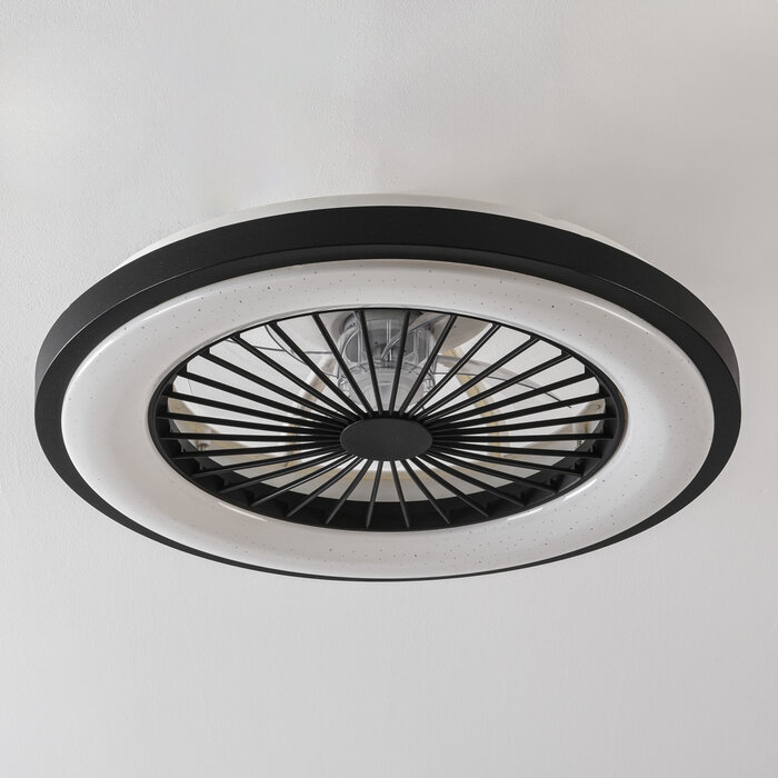 Starry-Deckenventilator mit anpassbarer Farbtemperatur und Sterneffekt