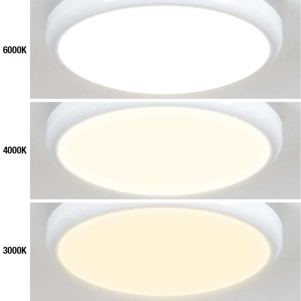 Plafonnière met noodunit en sensor - CCT switch 3000K - 6000K
