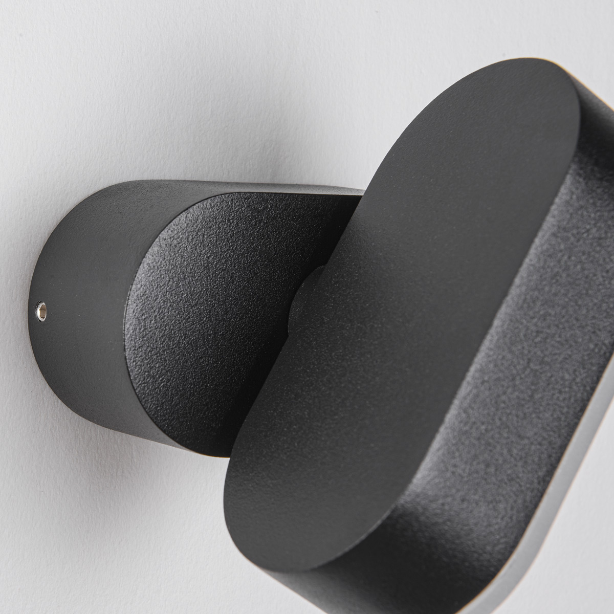 Moderne draaibare muurlamp Isabelle - zwart