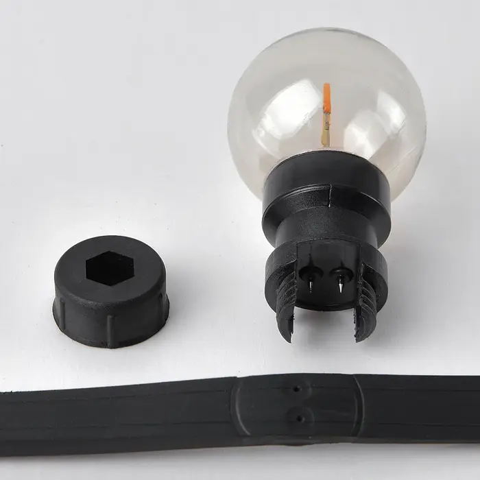 Festoon bulb - 1W dimmable, U-shaped filament (no E27 lampholder)