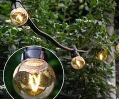 Festoon bulb - 2W dimmable, triangular filament (no E27 lampholder)