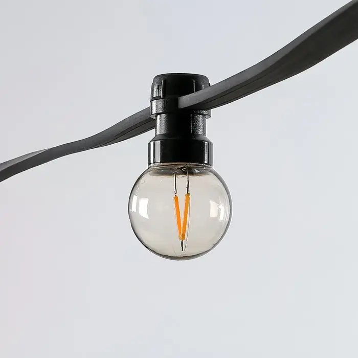 Priklamp - 2W dimbaar, driehoek filament (geen E27 fitting)