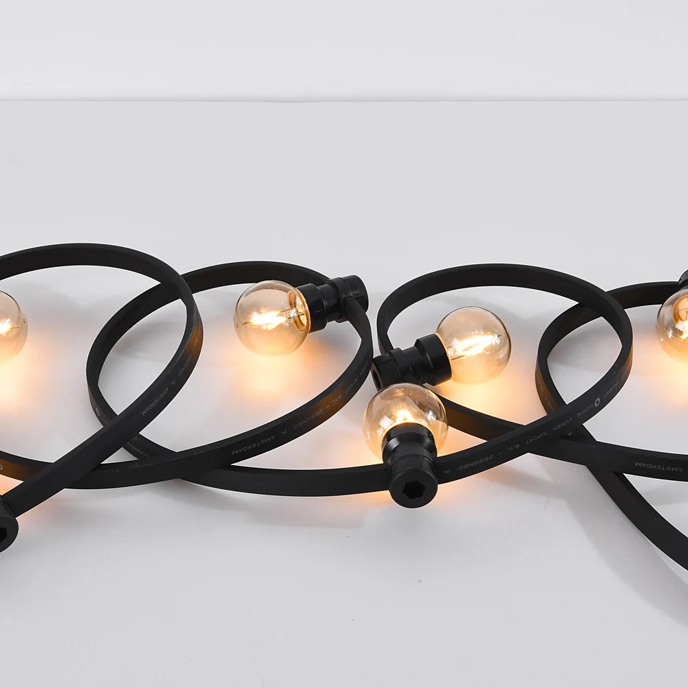 Festoon bulb - 2W dimmable, triangular filament (no E27 lampholder)