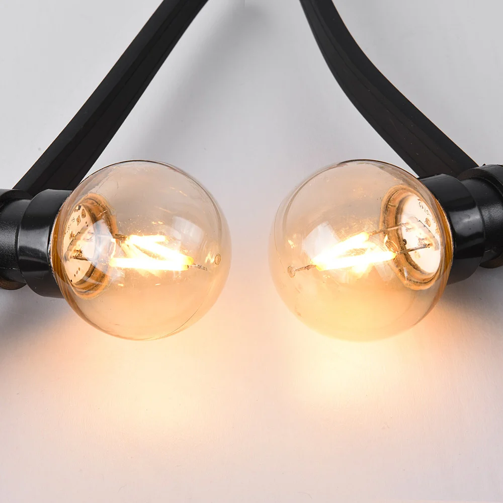 Stecklampe - 2W dimmbar, dreieckiger Glühfaden (keine E27-Fassung)