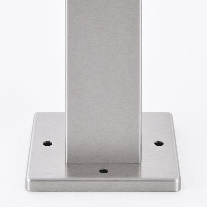 Klassieke buitenlamp Rocco RVS, 45 cm