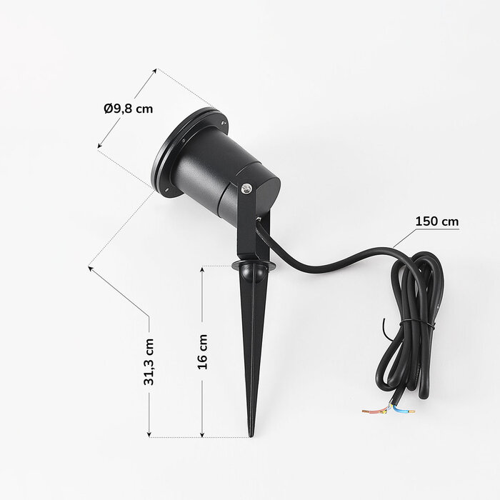 Tuinspot met grondpen Océane - GU10 fitting