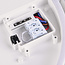 Plafonnière zwart Ø35,2 cm met noodunit - CCT switch 3000K/4000K/6000K