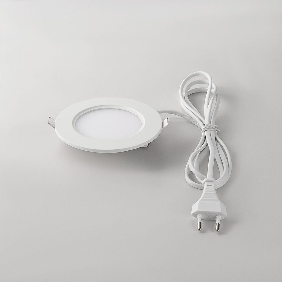 6W ronde LED downlight met aanpasbare kleurtemperatuur - Ø120mm